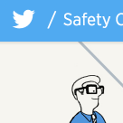 Screenshot of the Twitter Safety Center page.