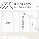 A thumbnail of the Shops at Santa Anita map page.